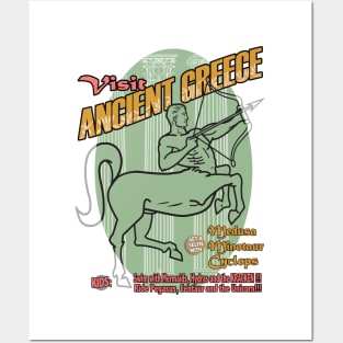 Visit Ancient Greece Posters and Art